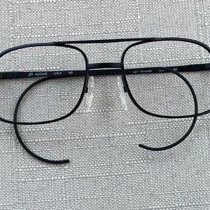 Artcraft USA Men Eyeglasses Frame Black Metal Glasses 55[]18 160